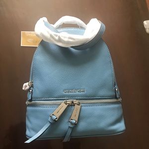Micheal Kors extra small Rhea zip backpack